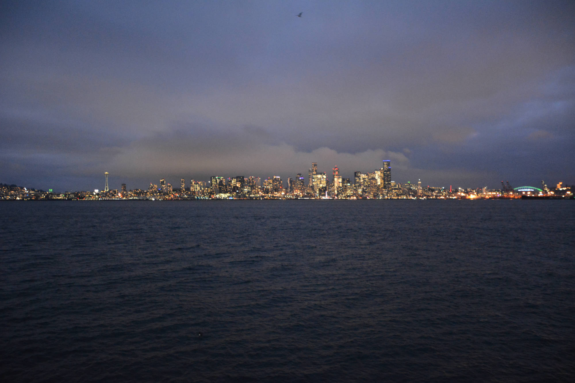 Blick von Harbor Ave SW