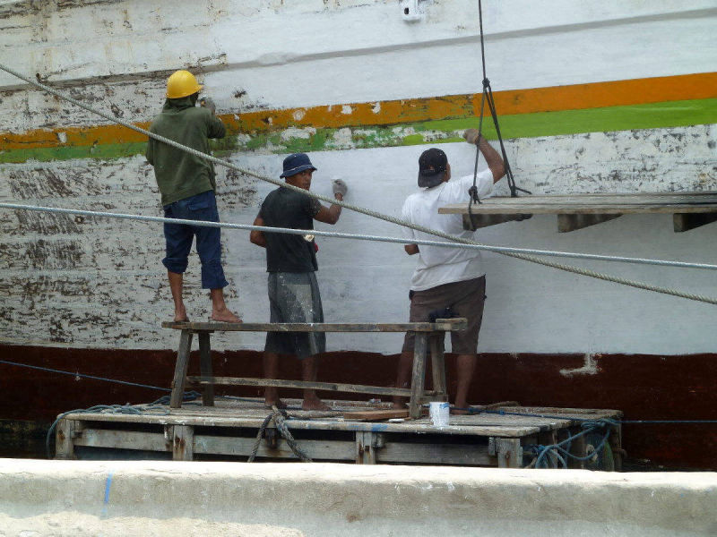 Im alten Hafen von Djakarta