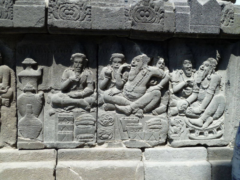 Relief am Prambanan