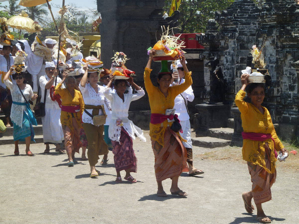 Saraswati Prozession