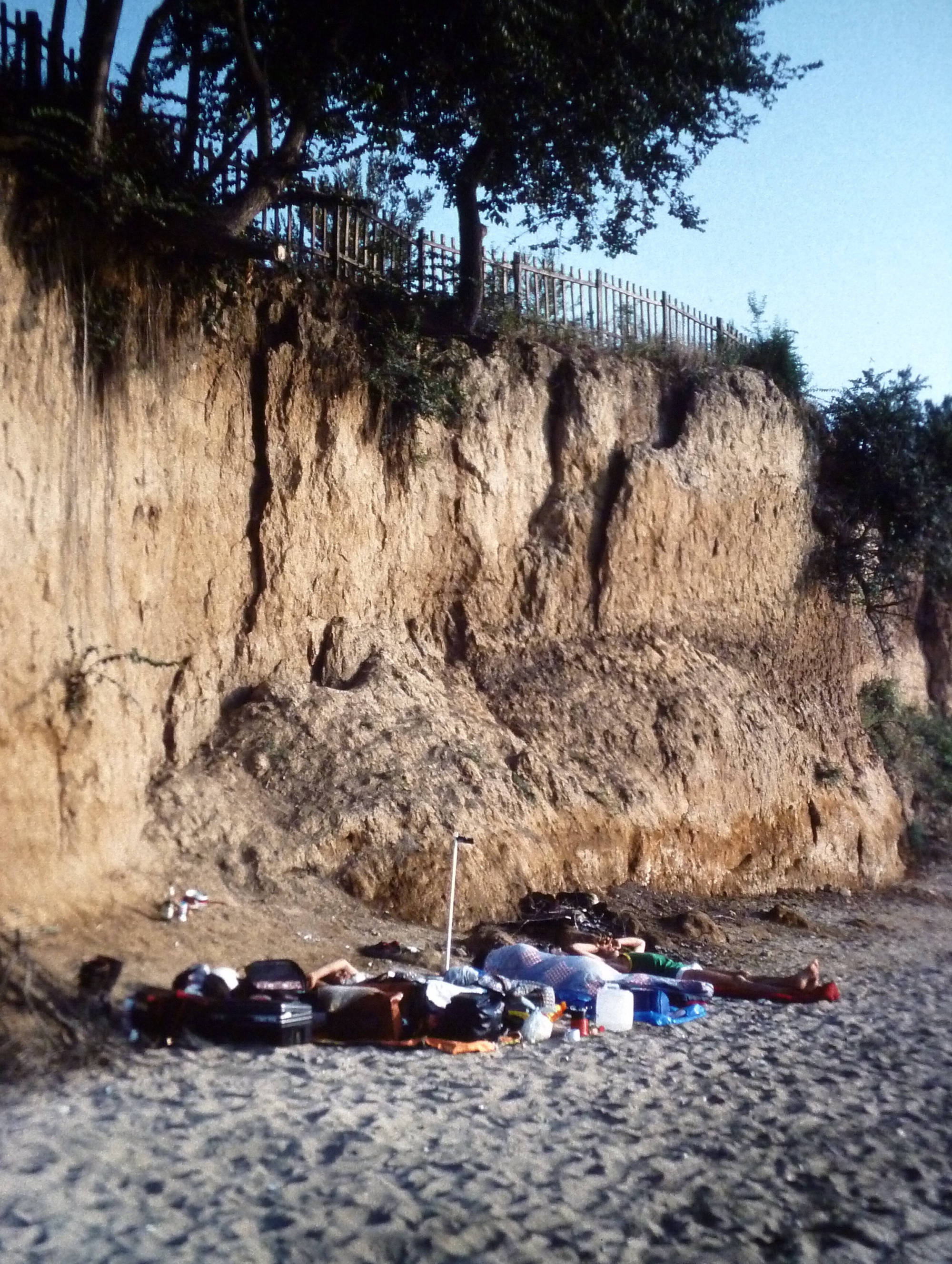 Nachtlager am Strand