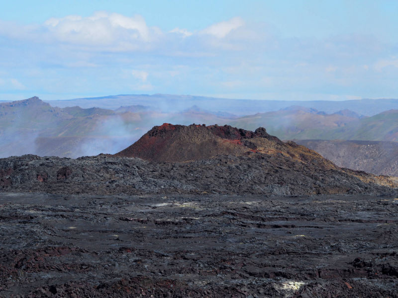 Gebiet der Fagradalsfjall